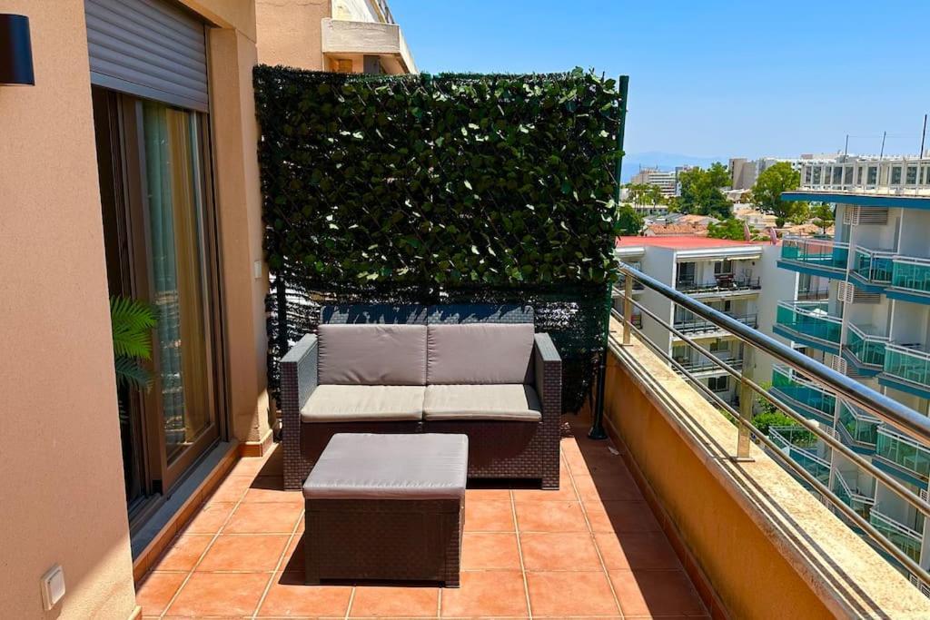 Atico Puerto Marina 2 Hab Con Piscina, 500M De La Plata Torremolinos Exterior foto